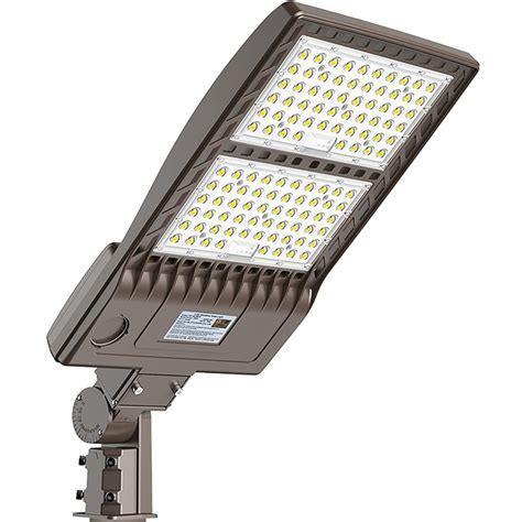 W Led Parking Lot Lights Dlc Ul Listed Industril Grade Led Shoebox