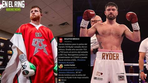 Apenas se acabaron los boletos de Canelo Álvarez vs John Ryder y ya los