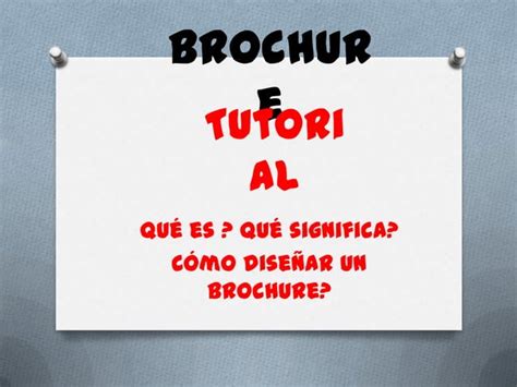 Tutorial Para Crear Brochures En Word PPT Descarga Gratuita