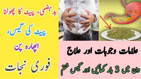 How To Treat Stomach Pain Gas Pait Ki Gas Ka Ilaj In Urdu Badhazmi