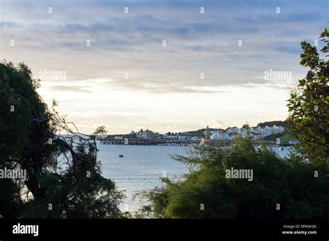 Swanage Beach Stock Photo - Alamy