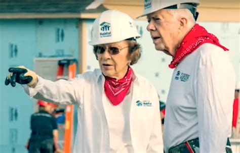 94 Year Old Jimmy Carter Returns To Building Homes With Habitat For