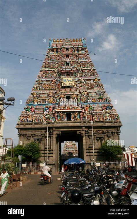 Kapaleeswarar temple mylapore hi-res stock photography and images - Alamy