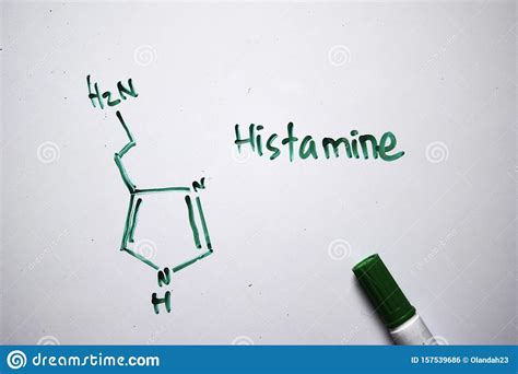 Histamine Molecular Structure 3d Model Molecule Neurotransmitter