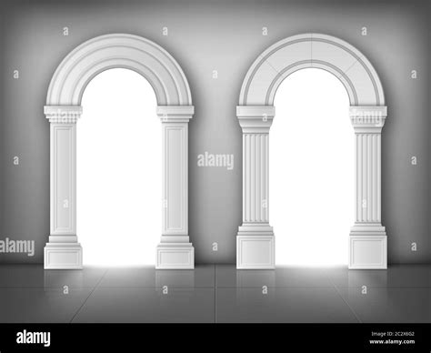 Pillars Sunlight Stock Vector Images Alamy