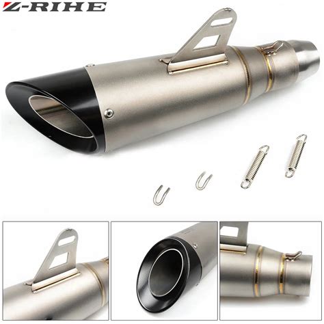 Aliexpress.com : Buy Universal Motorcycle Exhaust Pipe Muffler ...