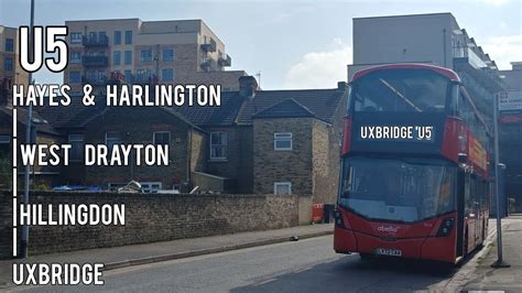 Full JourneyLondon Bus Abellio Route U5 To Uxbridge YouTube