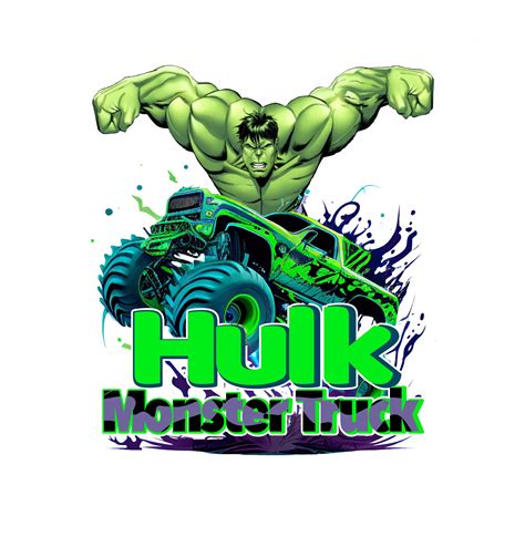 Hulk Monster Truck - Etsy