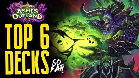 Best Decks So Far In Ashes Of Outland Hearthstone Expansion