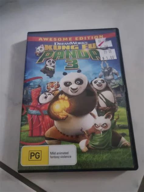 Kung Fu Panda 3 Dvd 1 00 Picclick Au