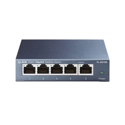 Tp Link Tl Sg105 Commutateur Reseau Non Gere L2 Gigabit Ethernet 10 100