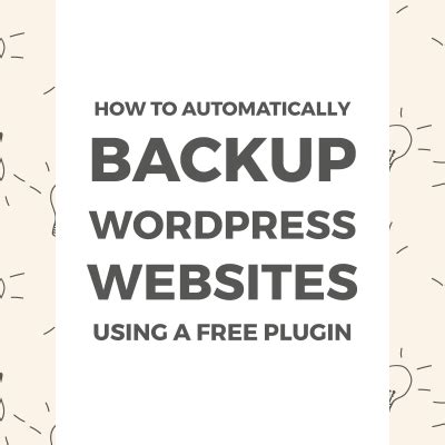 Why You Should Backup And Upgrade WordPress Elan Creative Co