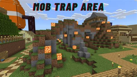 How To Build Stampy S Lovely World Mob Trap Area Part Youtube