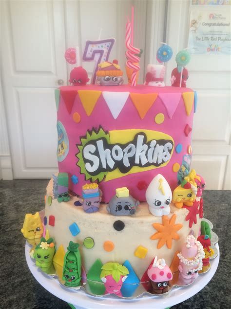 Shopkins Birthday Cake Season 3 Craft My 7 Yr Old Loved Helping Me