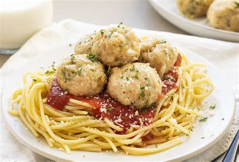 Chicken Meatballs And Spaghetti I Am Homesteader