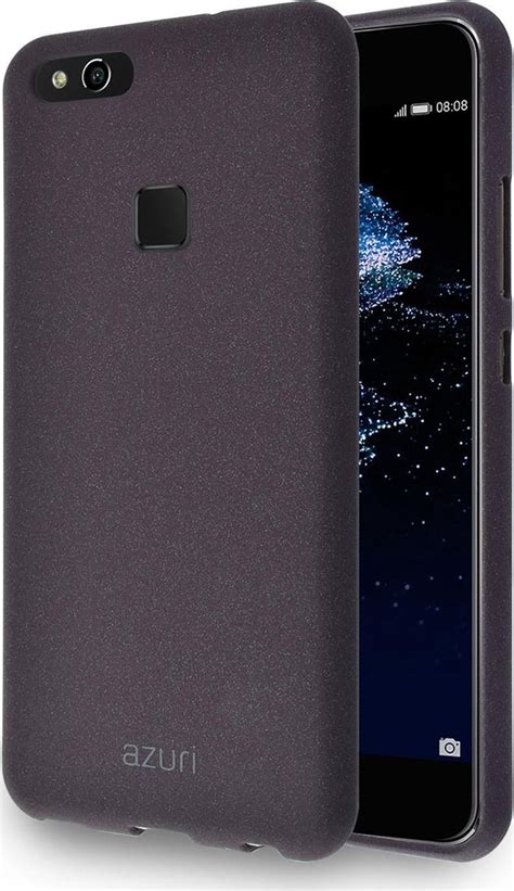 Azuri Flexibele Cover Met Sand Texture Bruin Voor Huawei P10 Lite