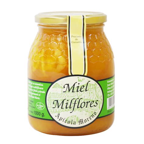 Comprara miel cruda de mil flores Apícola Moreno 1 Kg Cortijuelo de