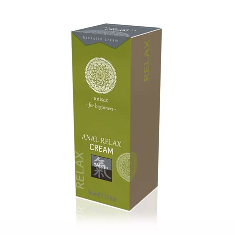 CREME ANAL RELAX BEGINNERS SHIATSU 50ML Coisas De Homem