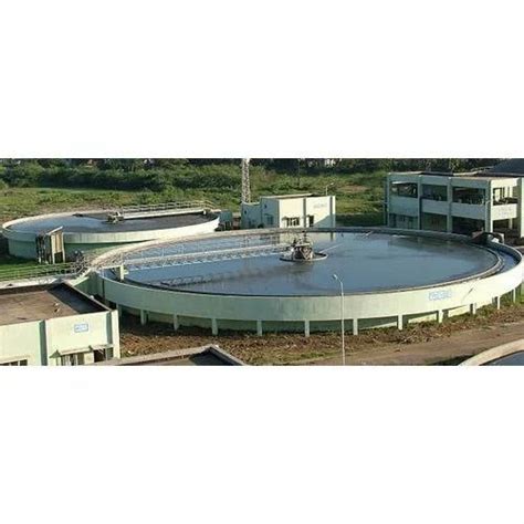 Treatment Capacity 2mld To 120mld Horizontal Flow Round Circular