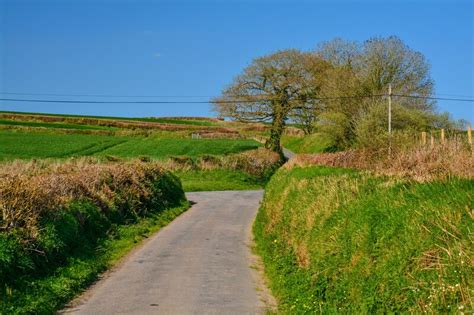 Twitchen Country Lane Lewis Clarke Cc By Sa Geograph Britain