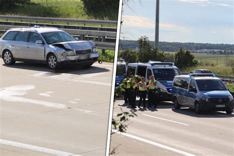 Unfall A Nach Zwei Unf Llen Vollsperrung Auf A Von Chemnitz Richtung