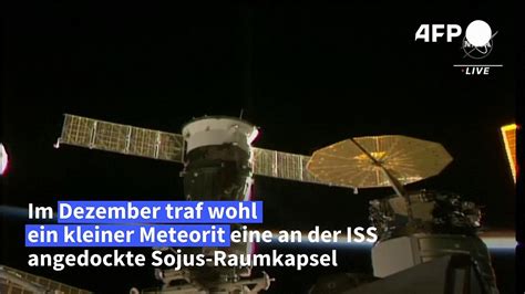 Beschädigte Sojus Kapsel an ISS kann nur unbemannt zurückfliegen