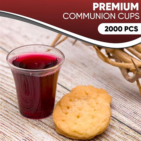 Bulk Premium 2000 Plastic Communion Cups - Recyclable & Cost-Effective ...