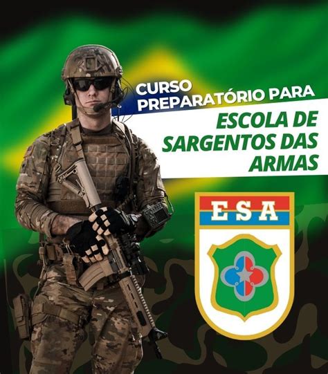 Curso Online ESA 2023 Escola De Sargentos Exercito Brasileiro Concurso