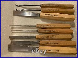 Pieces All Pfeil Swiss Made Wood Carving Tools See Description