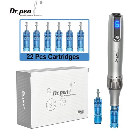 Dr Pen Ultima M S With Pcs Needle Cartridges Wireless Dermapen