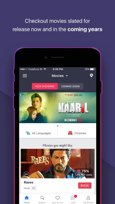 BookMyShow - Movies, Events & Play Tickets - World of Mobile Apps