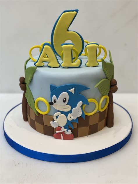 Sonic The Hedgehog Cake Etoile Bakery