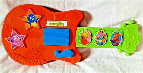 Nickelodeon The Backyardigans Musical Toy Guitar 2011 Mattel Sing N ...