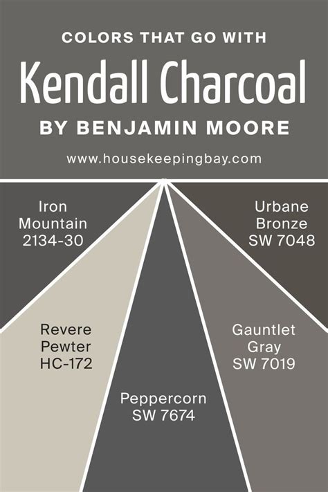 Colors That Go With Kendall Charcoal Hc By Benjamin Moore