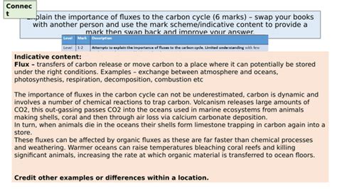 Edexcel A Level The Carbon Cycle And Energy Security L3 The