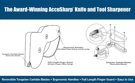 Amazon Accusharp Stone Knife Sharpening Kit Straight Bladed