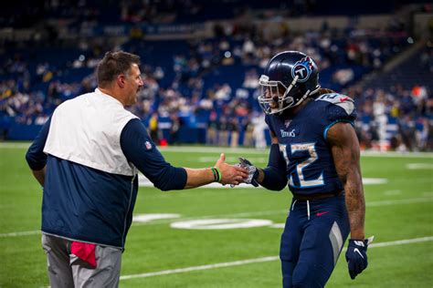 Tennessee Titans Head Coach Mike Vrabel Says It Would Take Sh T Ton