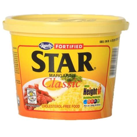 Star Margarine Classic 250g distributed by Sunrise