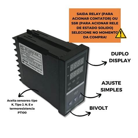 Lemaqs Automacao Controlador De Temperatura Digital C X