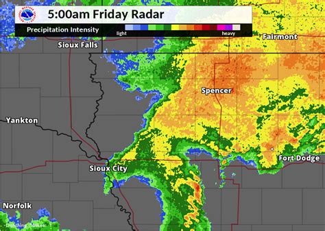 Sioux Falls Weather Map