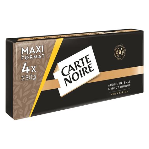 Carte Noire Caf Moulu Classique Pur Arabica X G Pas Cher Auchan Fr