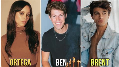 Ben Azelart Vs Brent Rivera Vs Jenna Ortega Lifestyle Comparison 2023