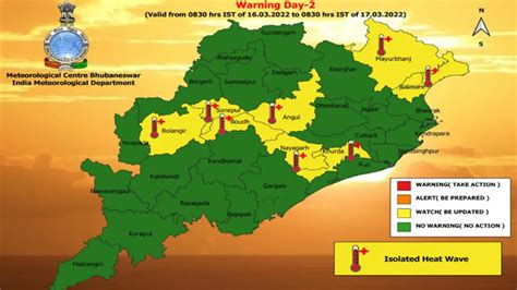 Heat Wave To Sweep Odisha Imd Issues Yellow Warning For Several Districts