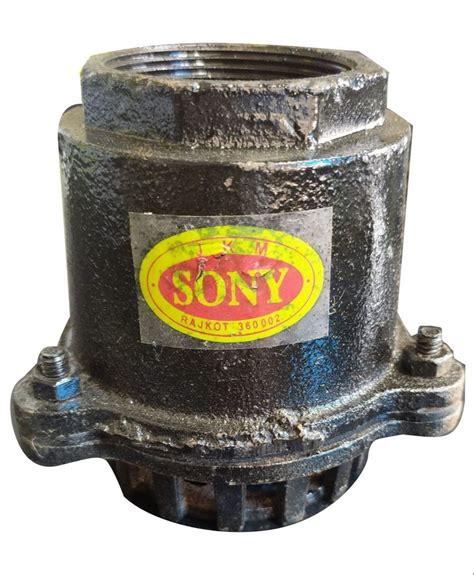 Black Cast Iron Foot Valve Size Mm To Mm At Rs Piece In