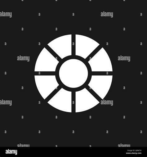 Lens Filter Dark Mode Glyph Ui Icon Stock Vector Image Art Alamy