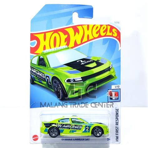 Jual Hot Wheels Dodge Charger SRT Hijau F Shopee Indonesia