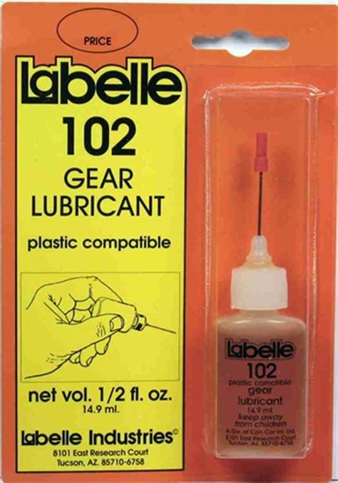 Labelle 102 Gear Lubricant 12 Fl Oz Midwest Model Railroad