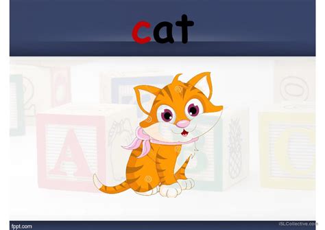 letter  words english esl powerpoints