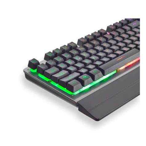 Teclado Gamer Knup Kp Antighost Semi Mec Nico Iluminado Submarino