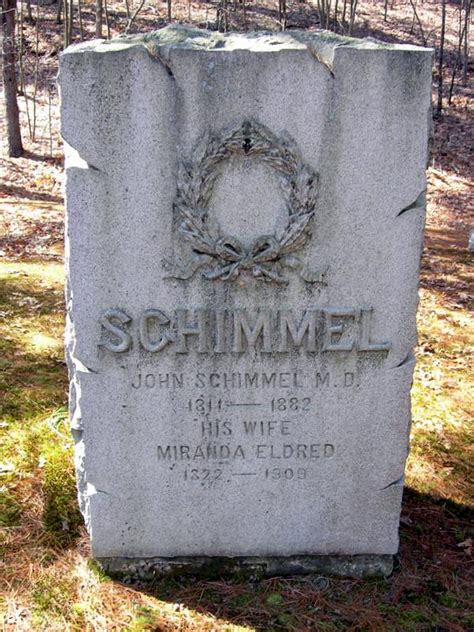 Miranda Hebe Eldred Schimmel 1822 1909 Mémorial Find a Grave